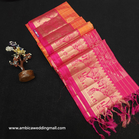 Kanchi Pattu Handloom Butta sarees ✨️