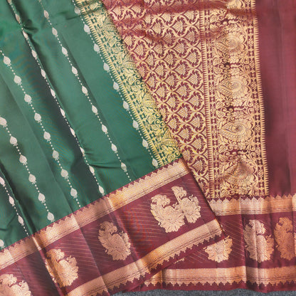 Kanchi Pattu Handloom Butta Sarees