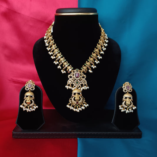 Beautiful Nakshi Short Necklace