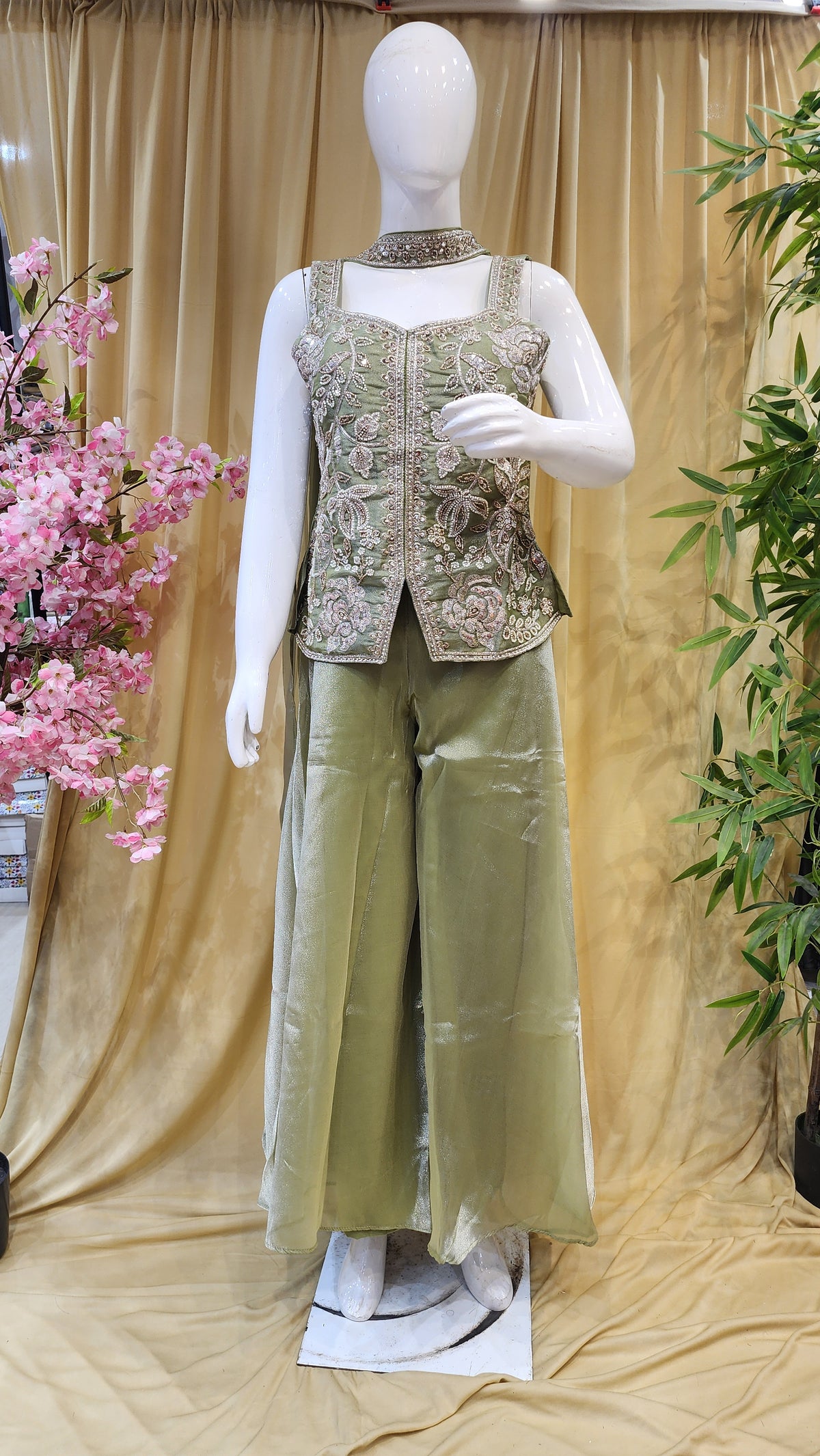 Fancy Sharara Dress [L Size]