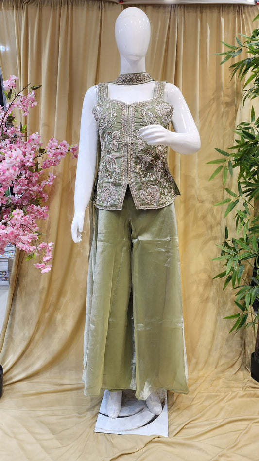 Fancy Sharara Dress [L Size]