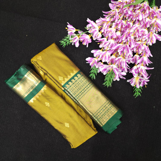 Gadwal semi Pattu Saree
