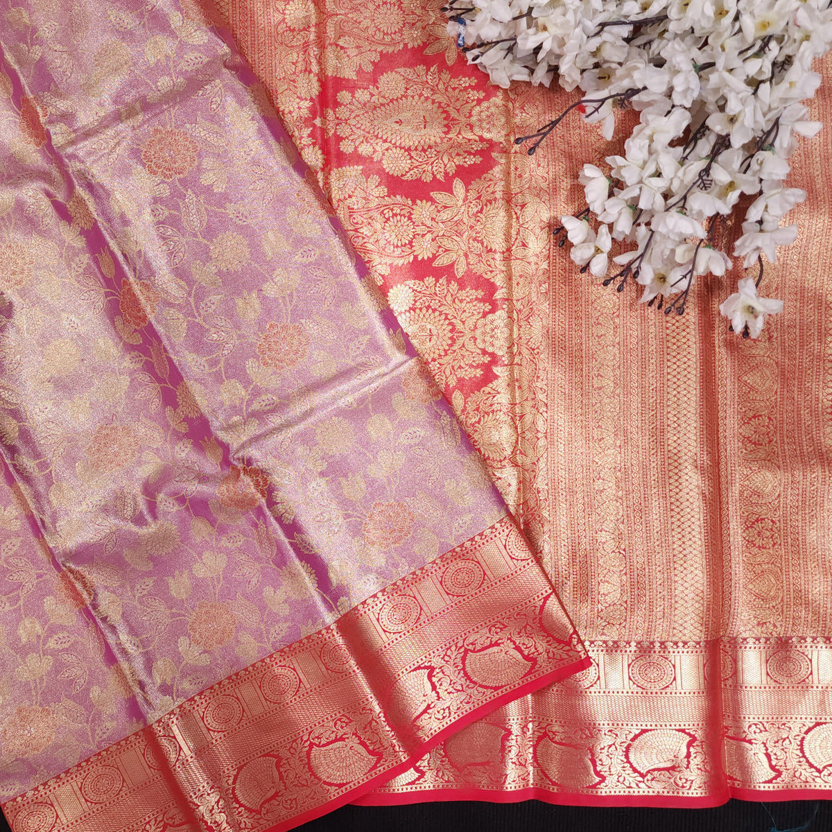 2 Gram Gold Semi Kanchi Pattu Saree