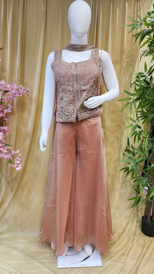 Fancy Sharara Dress [L Size]