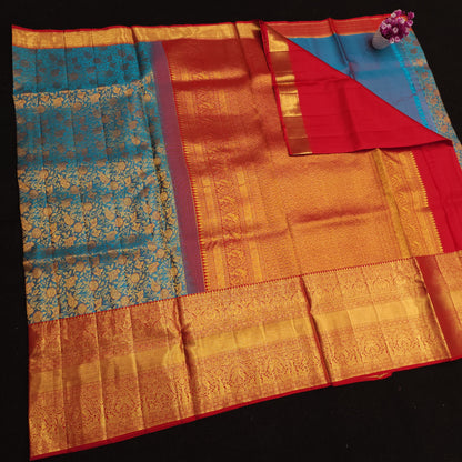 Pure Handloom Resham Kanchi Pattu Sarees 😍✨️