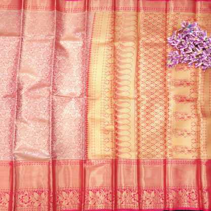 1 Gram Gold zari semi kanchi pattu saree✨️