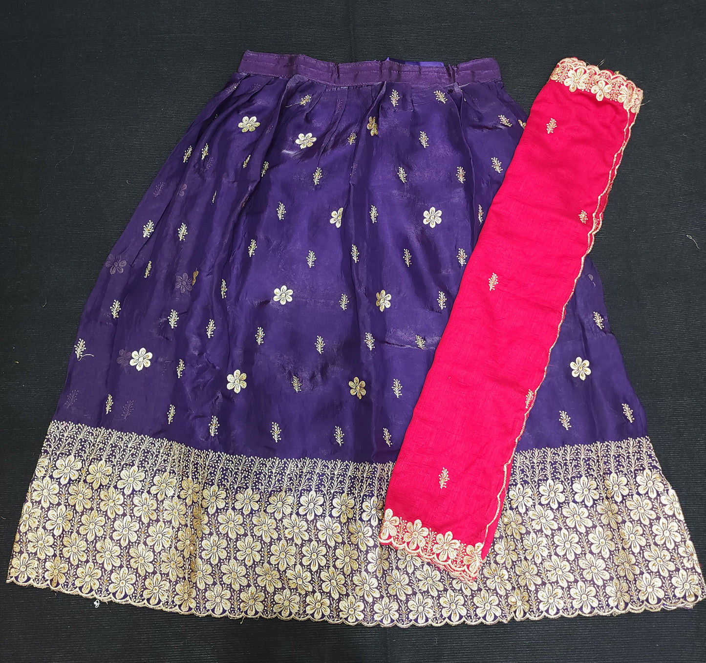 Banaras Fancy Half Saree