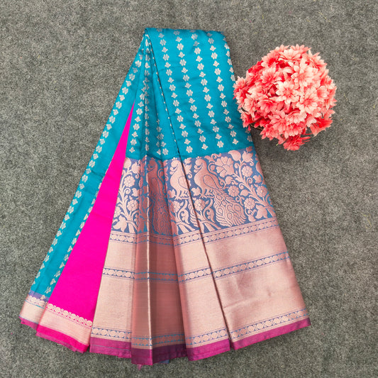 Semi Pattu Kuppadam Saree - Ambica Wedding Mall