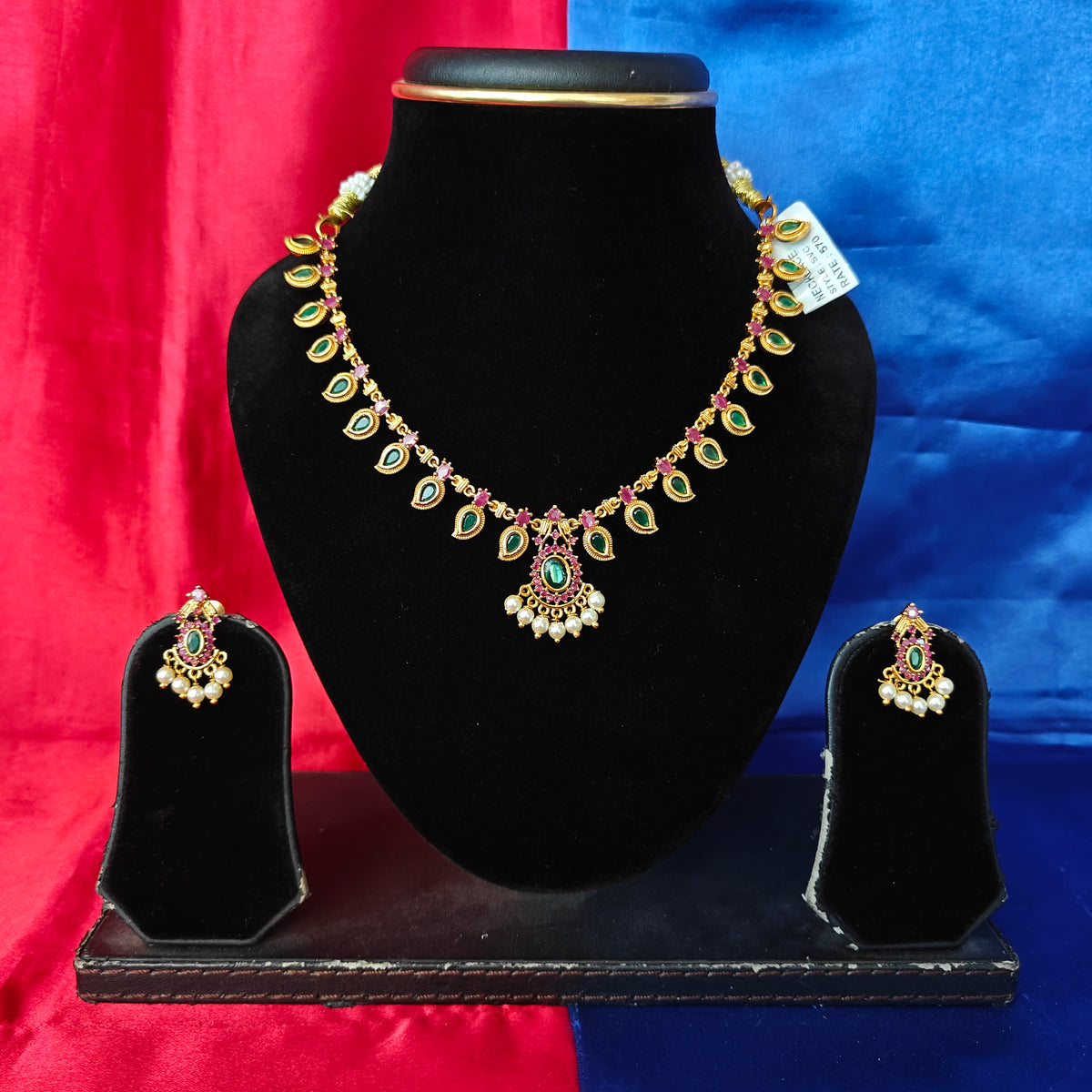 Beautiful Nakshi Short Necklace