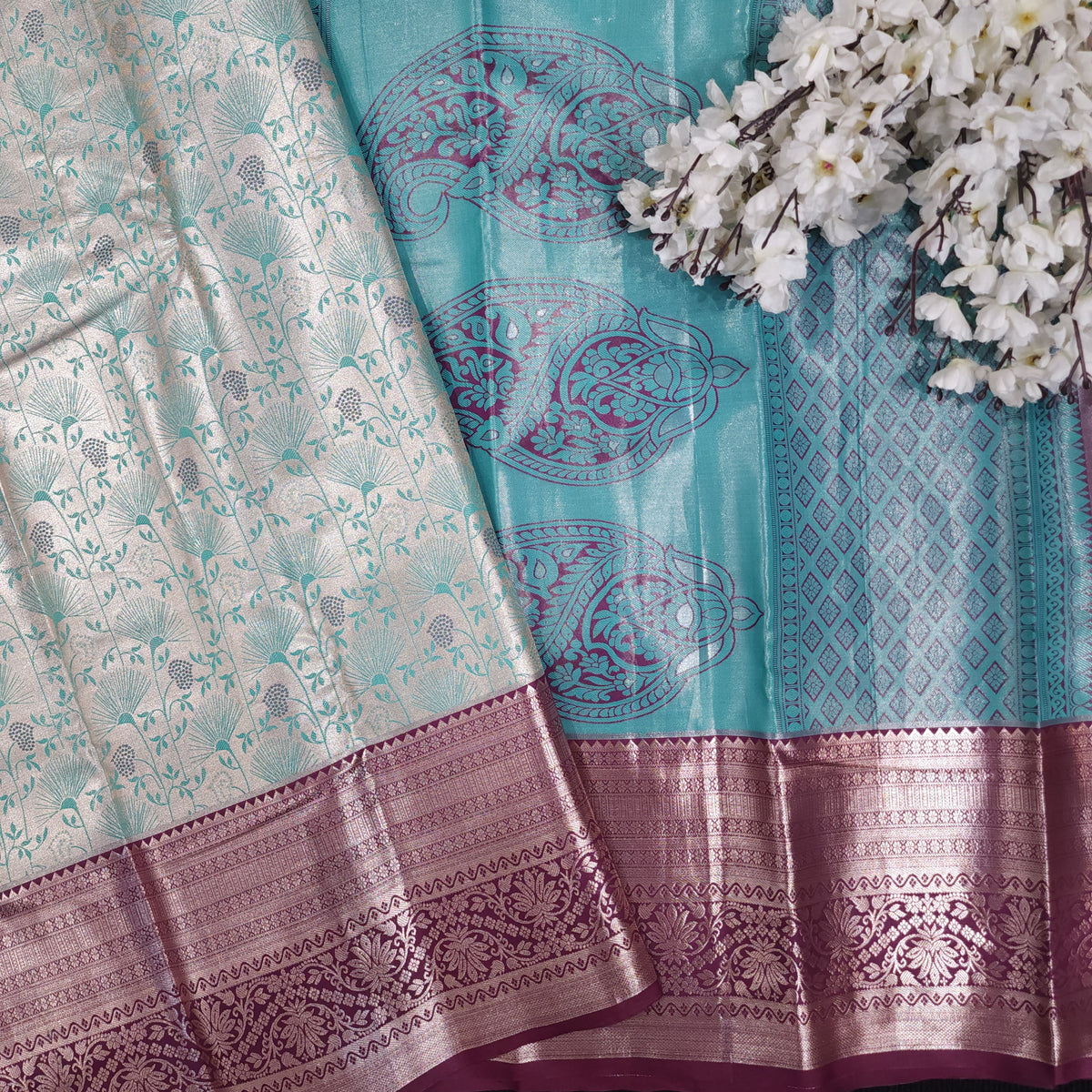 2 Gram Gold Semi Kanchi Pattu Saree