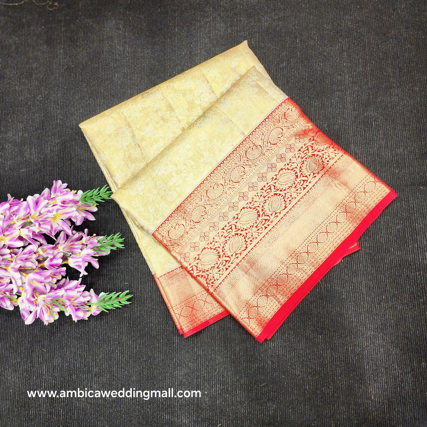 Pure Tissue Powerloom Bridal Kanchi Pattu Saree😍✨️