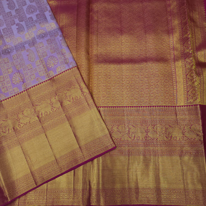 Pure Resham Bridal Kanchi Pattu Handloom Saree