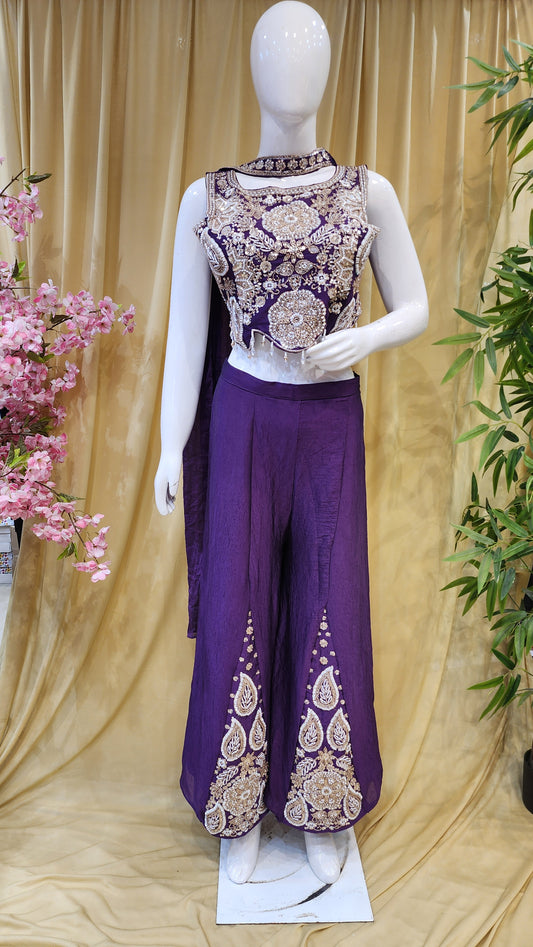 Fancy Sharara Dress [L Size]