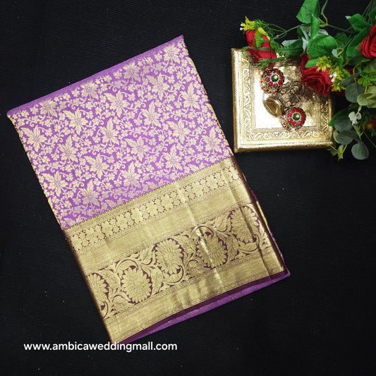 Pure Resham Bridal Kanchi Pattu Handloom Saree