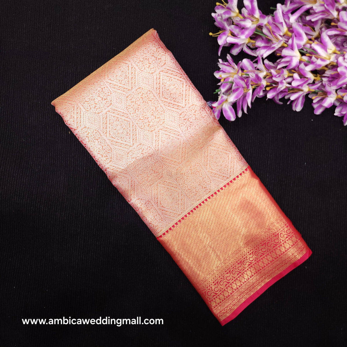 1 Gram Gold zari semi kanchi pattu saree✨️