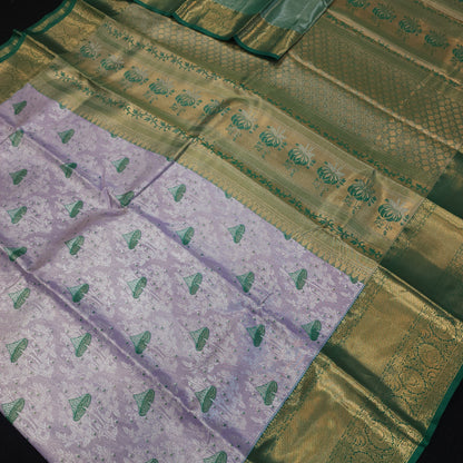 Semi Kanchi Pattu Tissue Sarees