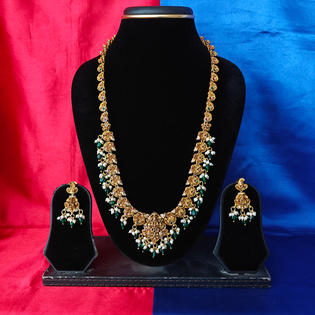 Beautiful Nakshi Long Necklace