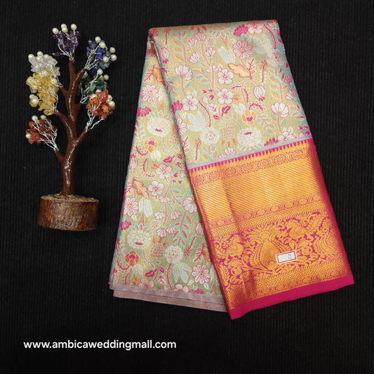 Kanchi Pattu Mix Lehengas [2 to 5 Years]