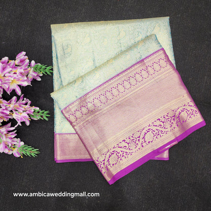 Pure Tissue Powerloom Bridal Kanchi Pattu Saree😍✨️