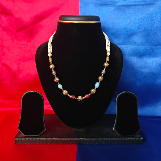 Beautiful Multi Colour Beads Mala
