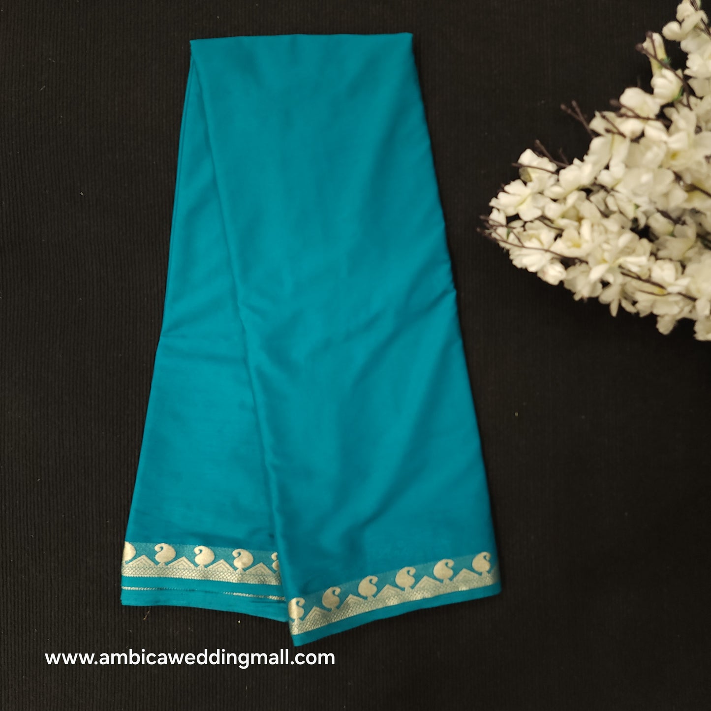 Mysore Silk Crape Saree - MS890