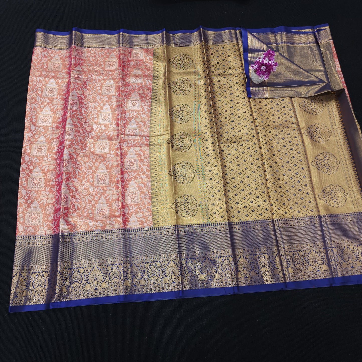 Semi  Kanchi Pattu Saree