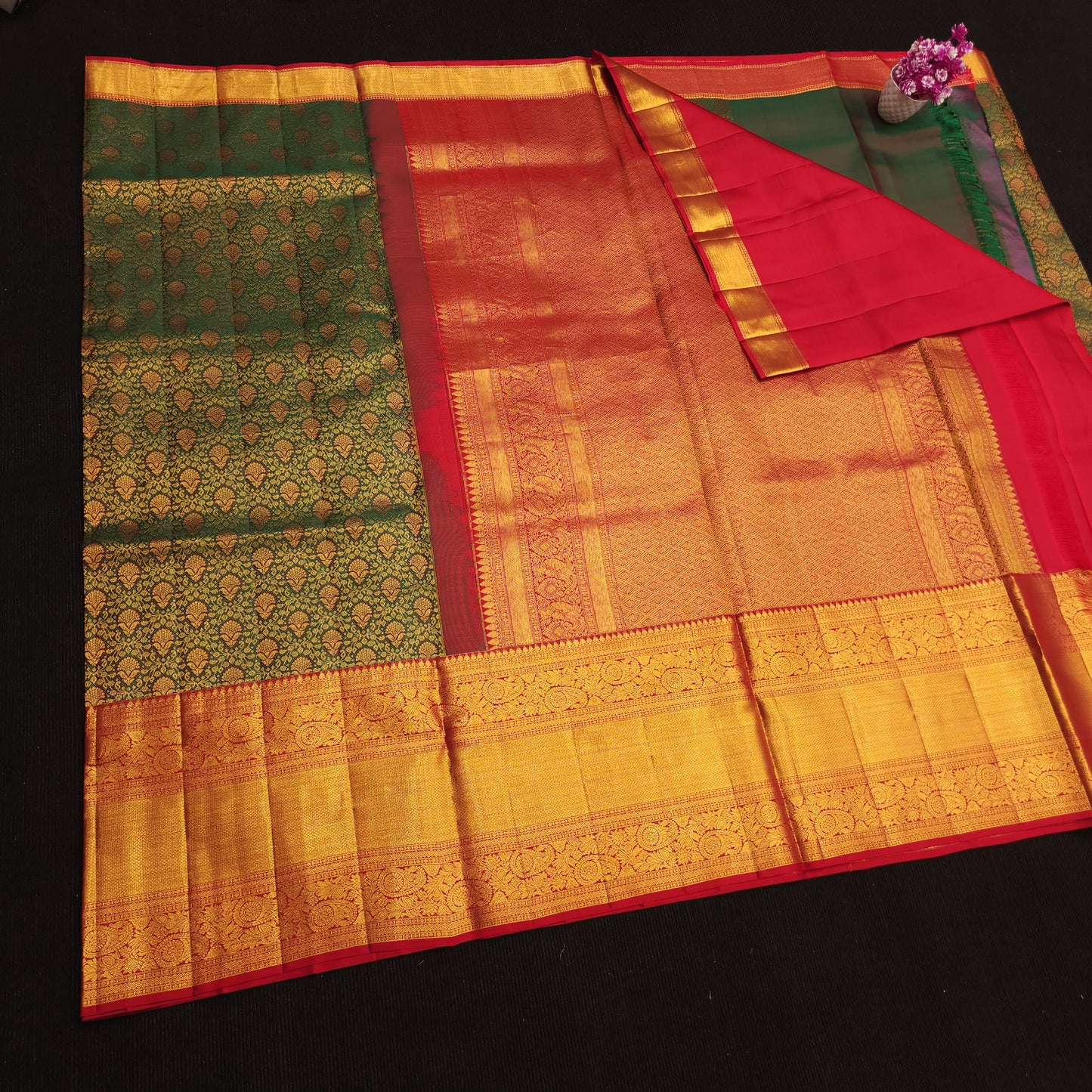 Pure Handloom Resham Kanchi Pattu Sarees 😍✨️