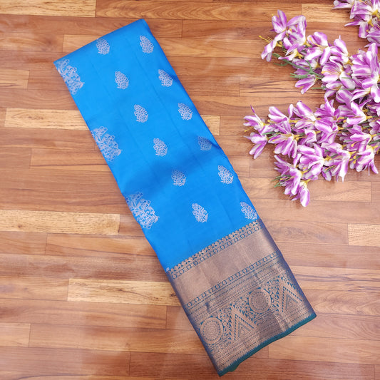 Semi Resham Kanchi Pattu Saree