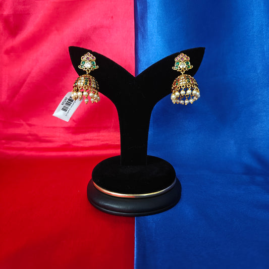 Beautiful Jadau Kundan Jhumki