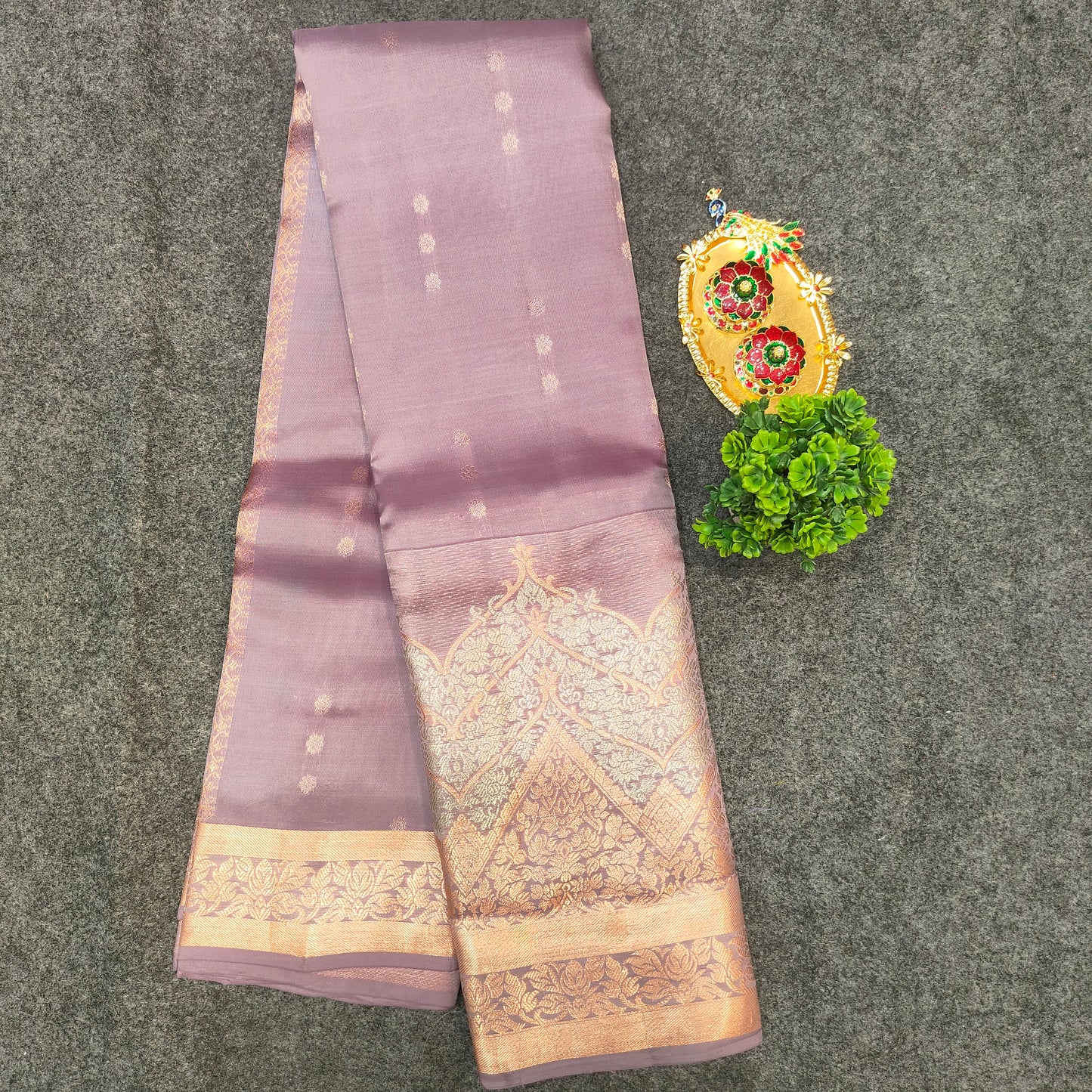 Kanchi Pattu Handloom Butta Sarees