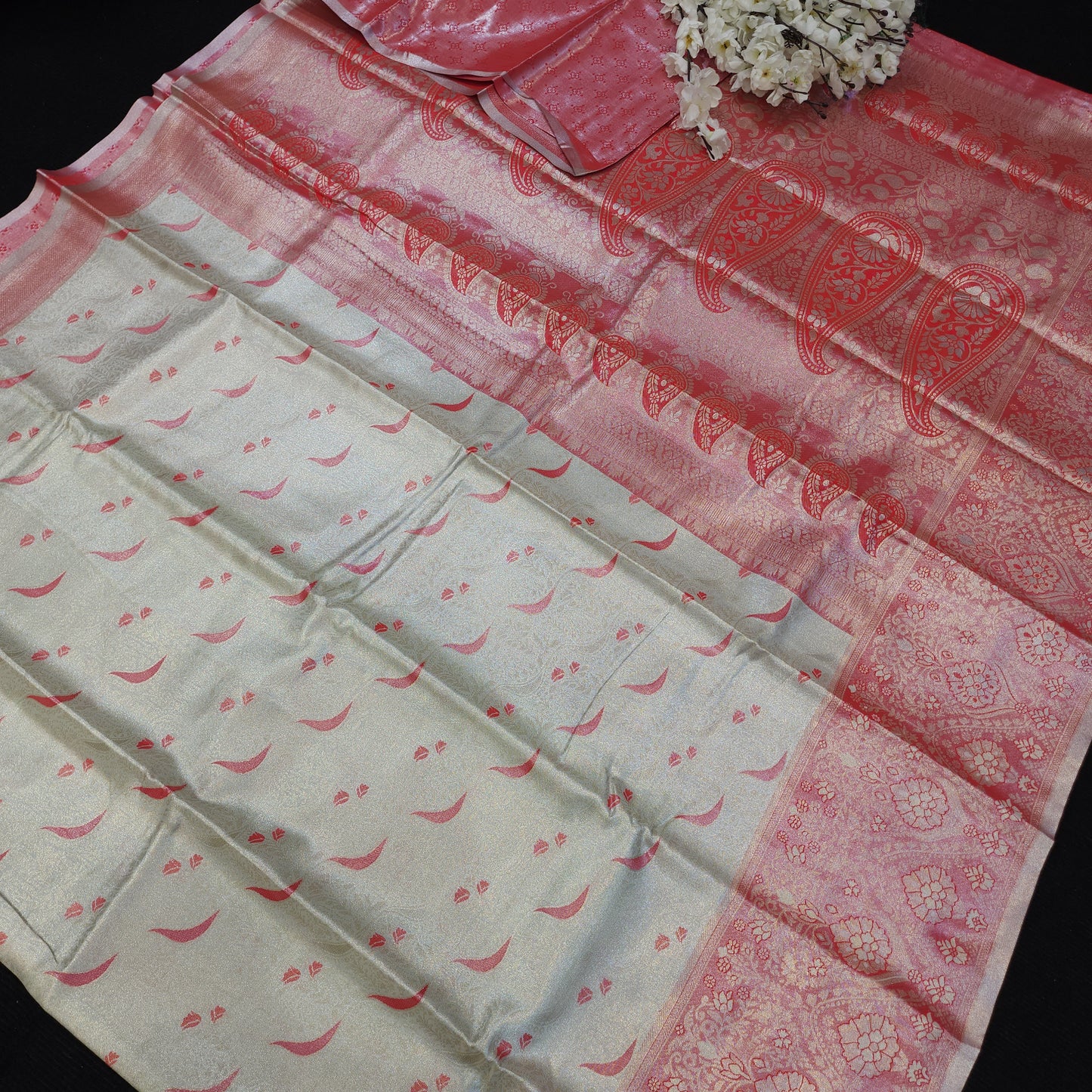 Skirt Border Kanchi Pattu Saree