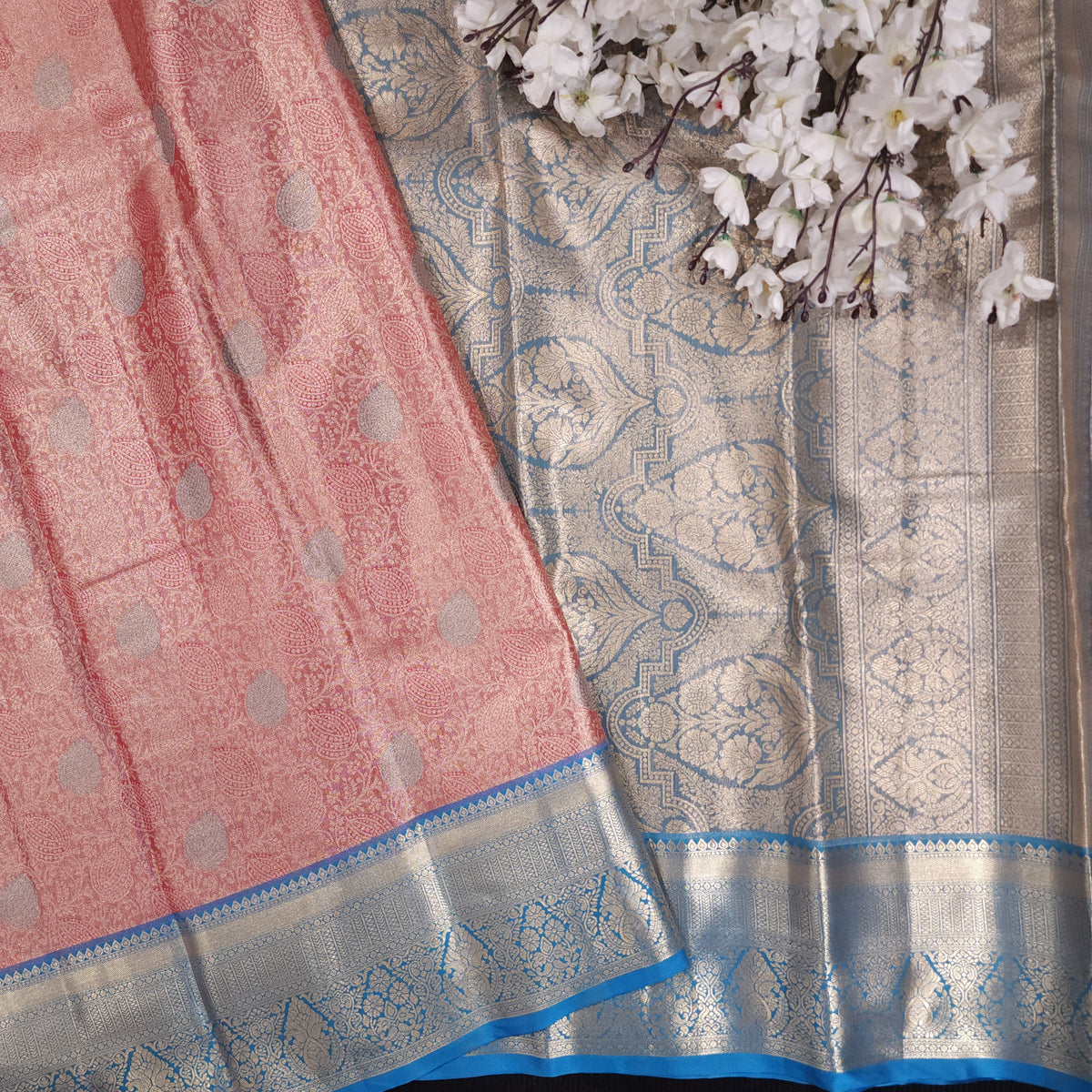 2 Gram Gold Semi Kanchi Pattu Saree