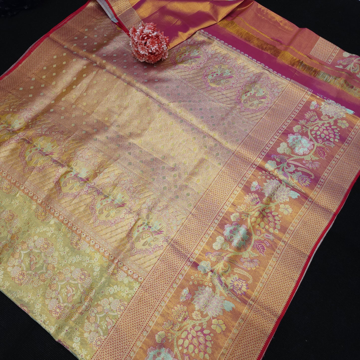 Special Bridal Kanchi Pattu Handloom Sarees😍