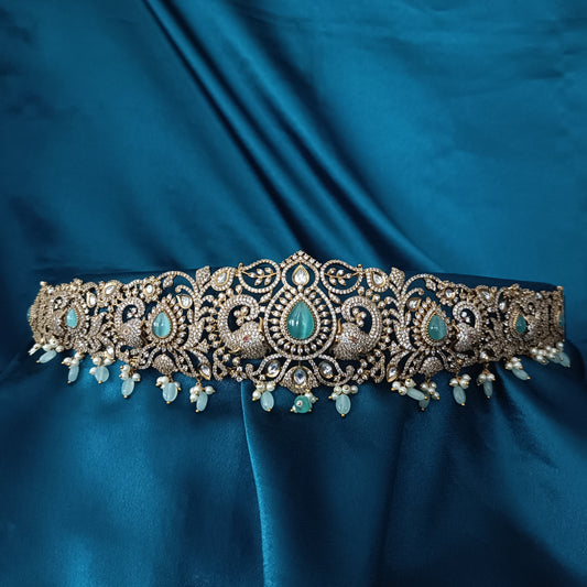 Beautiful Victorian Vaddanam - Ambica Wedding Mall