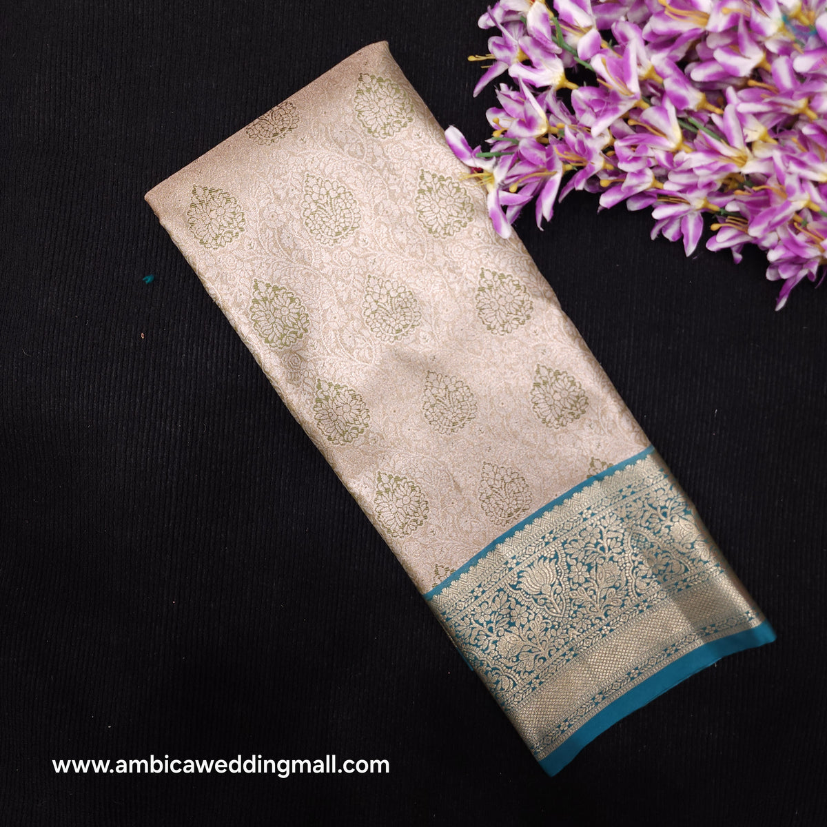 1 Gram Gold zari Tissue pattu saree✨️