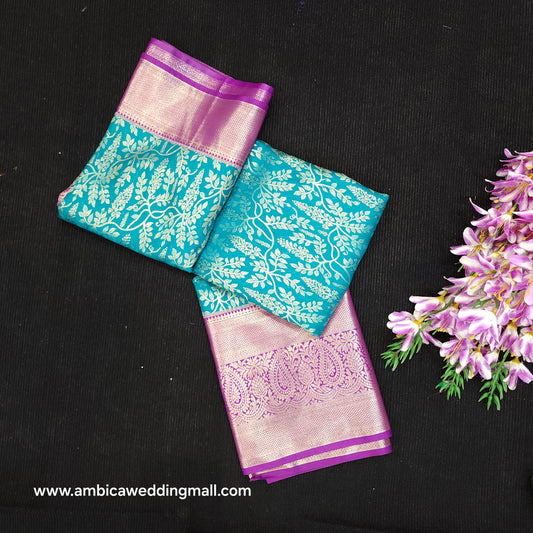 Resham Mix Kanchi Pattu Sarees