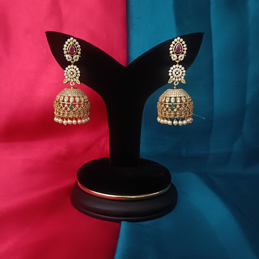 Beautiful CZ Jhumki