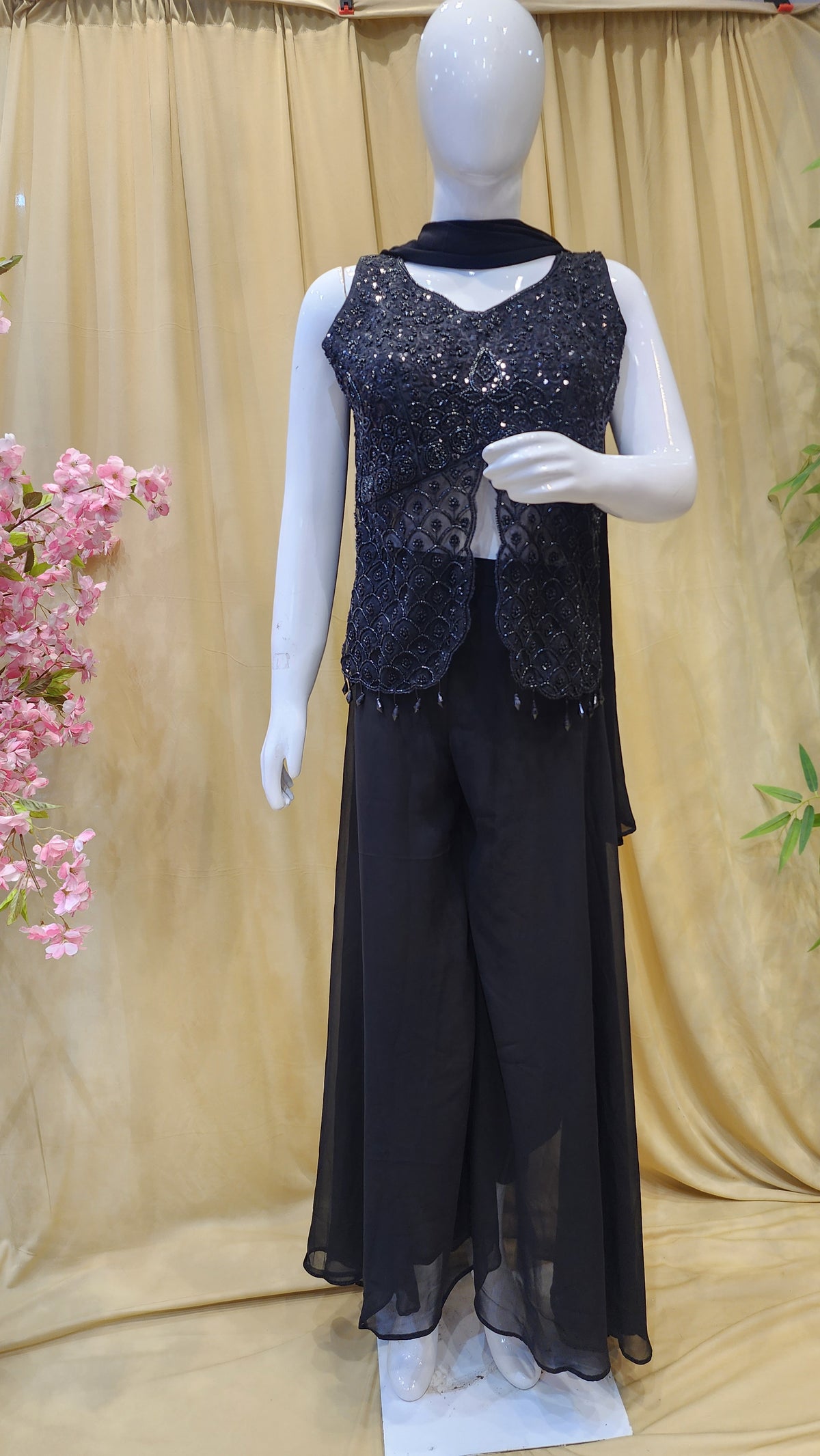 Fancy Sharara Dress [L Size]