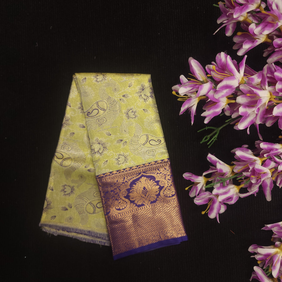Kanchi Pattu Mix Lehengas [0 To 1.5 Years]
