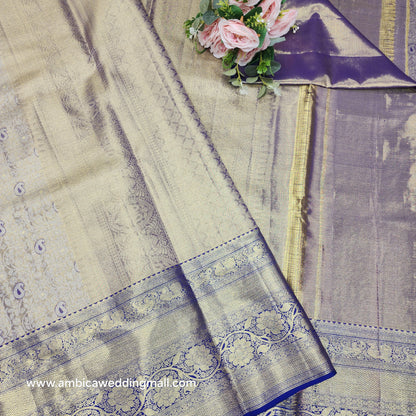 Pure Tissue Powerloom Bridal Kanchi Pattu Saree😍✨️