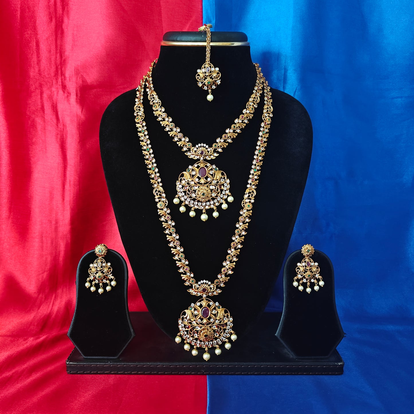 Beautiful Nakshi Combo Set - Ambica Wedding Mall