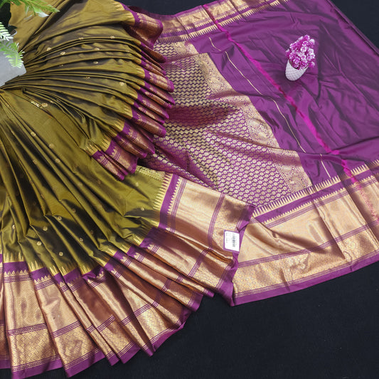 Gadwal semi Pattu Saree