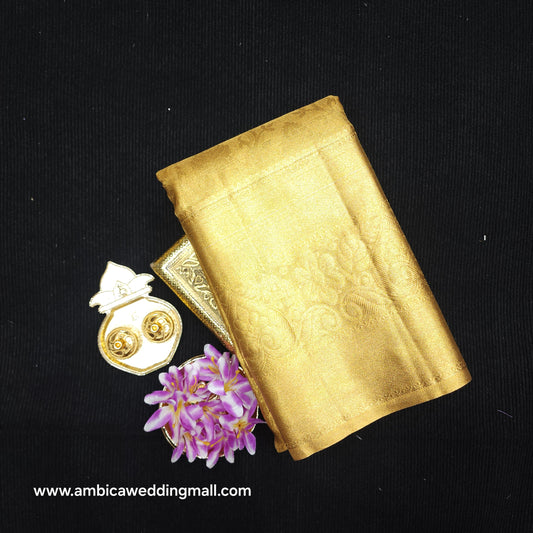 Kanchi Pattu Semi Gold Sarees