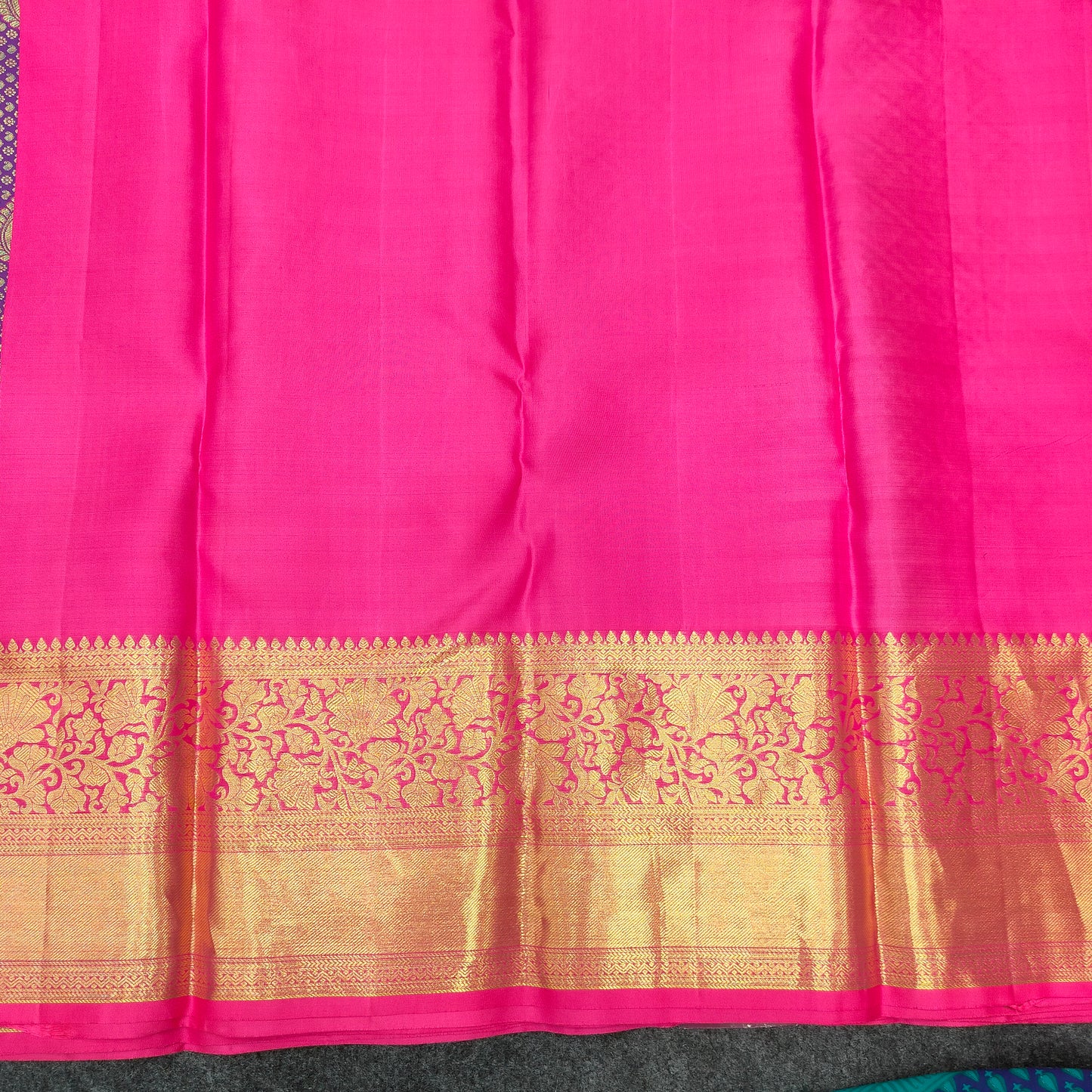 Kanchi Pattu Bridal Pure Zari Saree