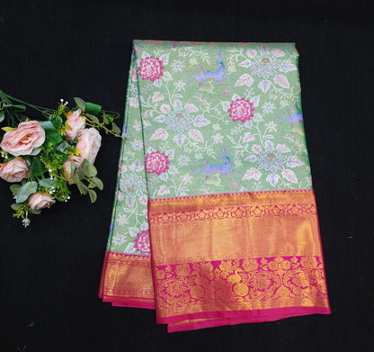 Semi Kanchi Pattu Sarees 😍✨️