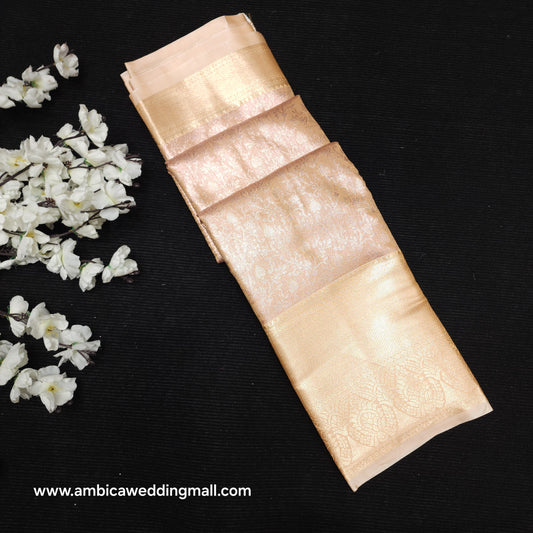 Semi Kanchi Pattu Pastel Sarees💫