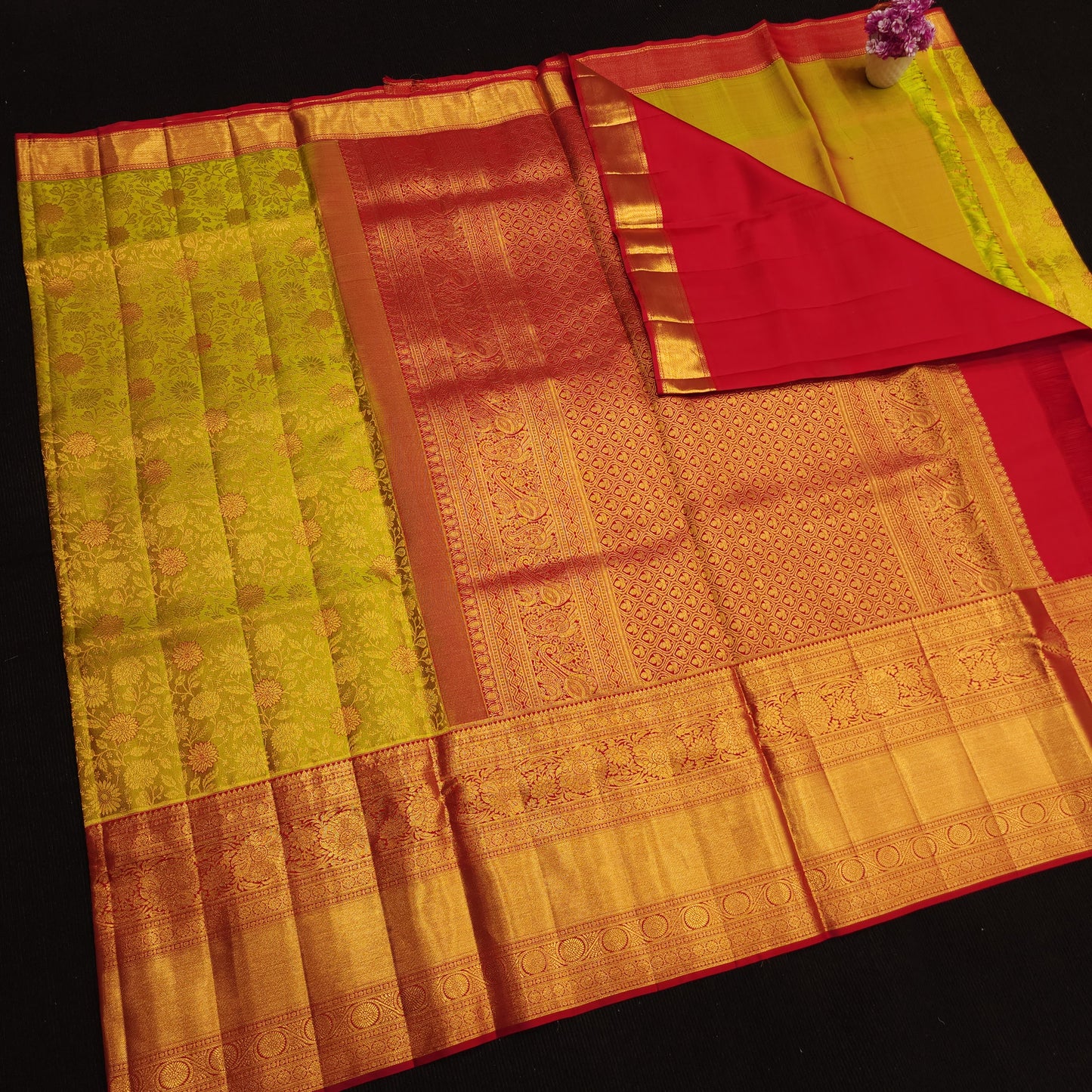 Pure Handloom Resham Kanchi Pattu Sarees 😍✨️