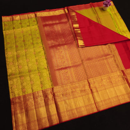 Pure Handloom Resham Kanchi Pattu Sarees 😍✨️