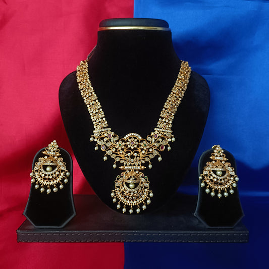 Beautiful Nakshi Short Necklace