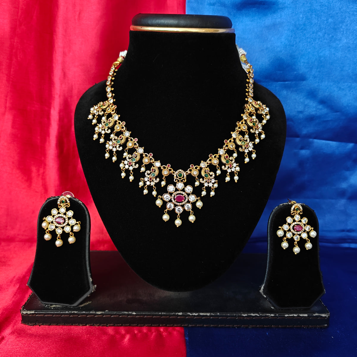 Beautiful Nakshi Short Necklace